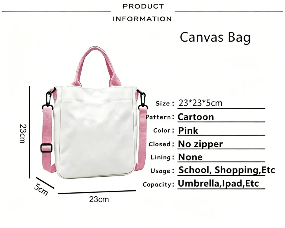 Nana tote bag shopper totebag sac cabas canvas  woman view 6