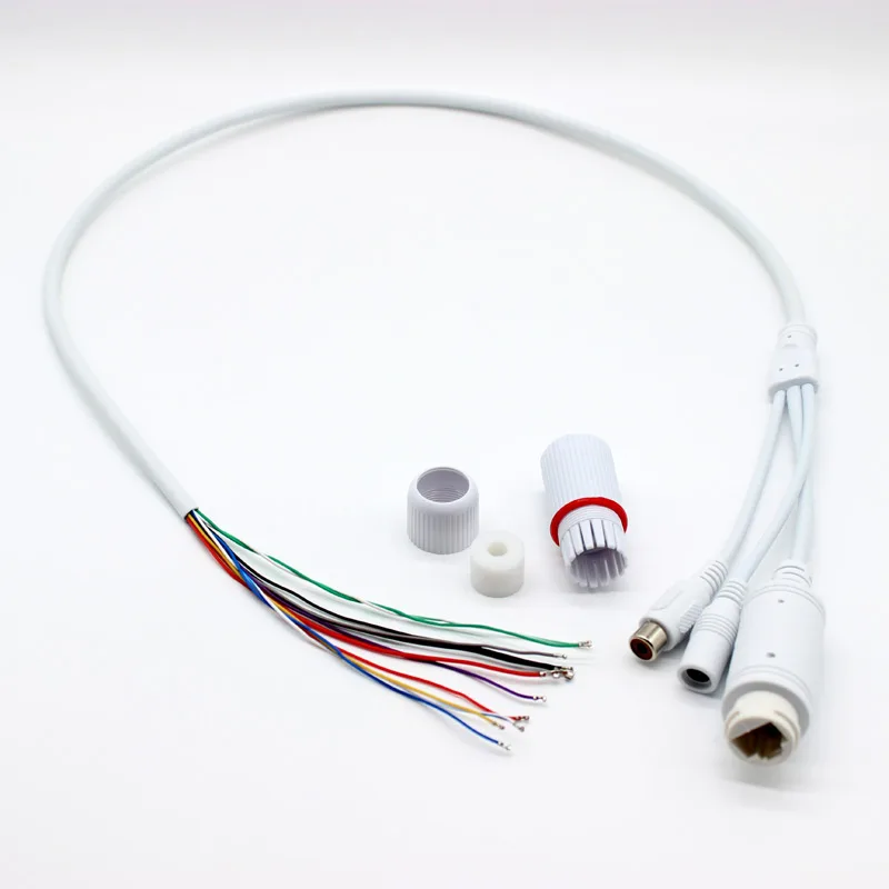 Câble d'alimentation Ethernet LAN RJ45 + DC, Module POE 48V à 12V intégré, adaptateur de carte de caméra IP