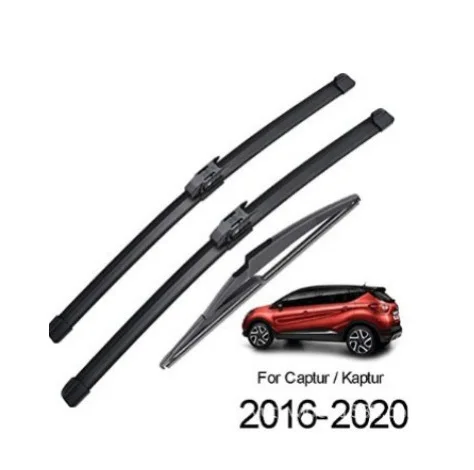 

Suitable for Renault Captur Kaptur 2016-2024 26'16'12 Front and Rear Wiper Wiper Wipers