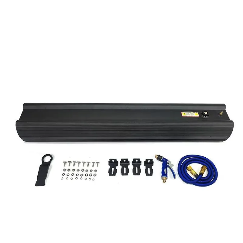 

4X4 off-road car parts high quality T6063 aluminum alloy numerical control processing 48L outdoor camping parts roof water tank