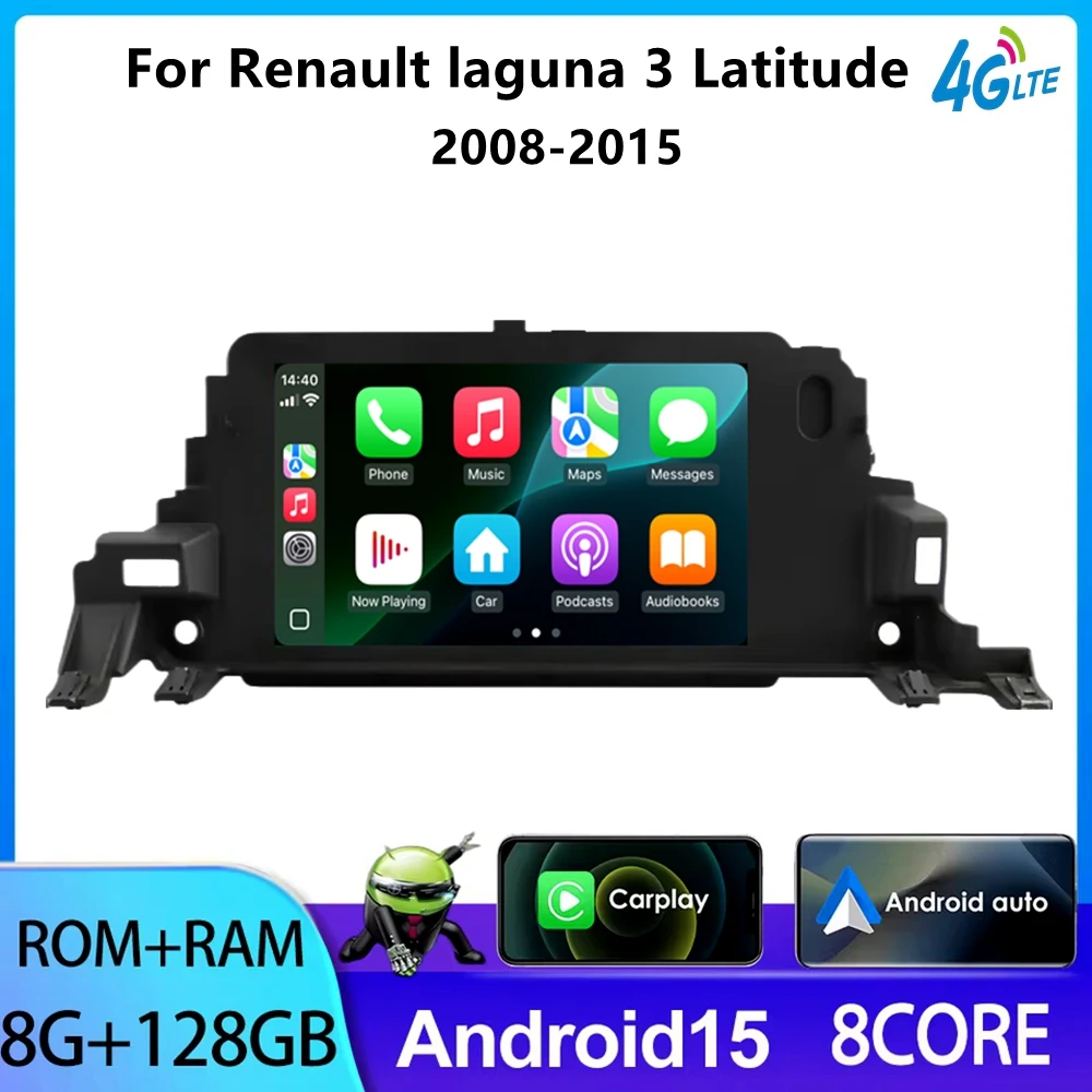 

Android Autoradio For Renault laguna 3 Latitude 2008-2015 7 inch Multimedia Player GPS Navigation CarPlay Touch Screen Stereo