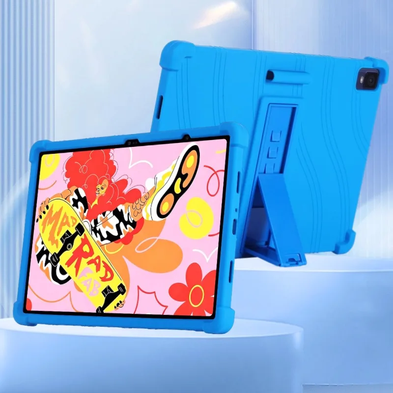 For XPPen Magic Drawing Pad 12.2 Inch Tablet Case Soft Silicone Adjustable Stand Shockproof Kids Friendly