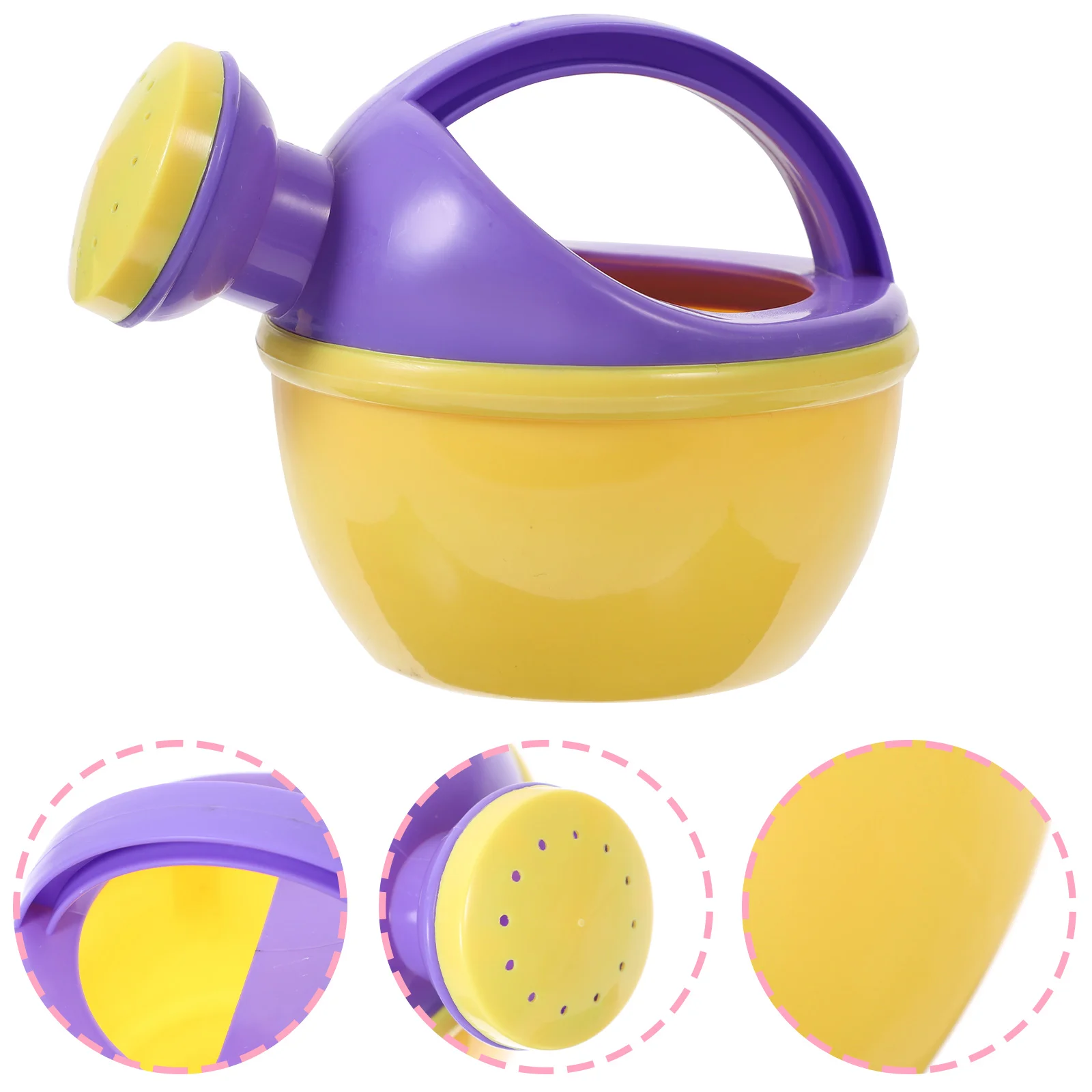 

2PCS Bath Toys Bathtub Spray Water Sprinkler Pool Game Watering Can for Toddlers Kids - Size L (Random Color)