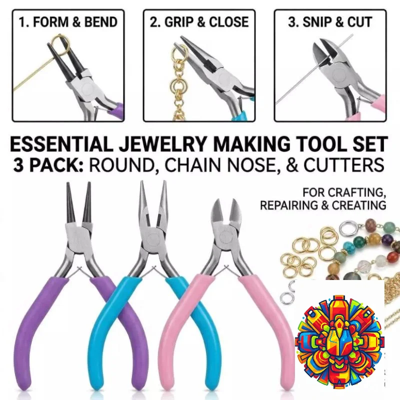 Jewelry Pliers Tool Set Jewelry Making Pliers Tools For DIY Bracelet Jewelery Making Supplies Handmade Jewelry Repair Tools