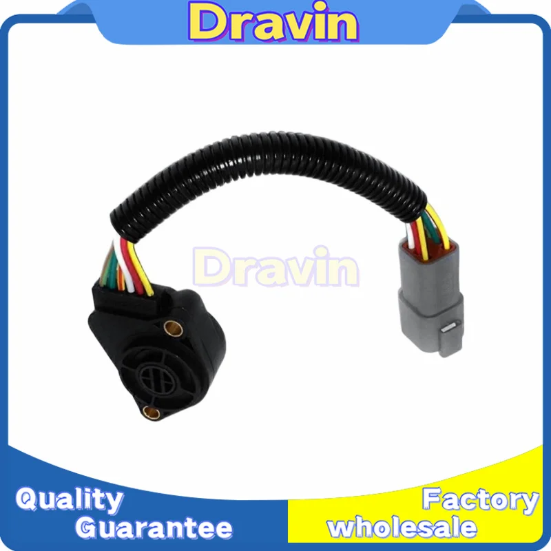 High Quality Accelerator Speed Pedal Sensor 6 Pin 6 Wire 20715967 3175130 85111239 3958226 for Volvo Truck