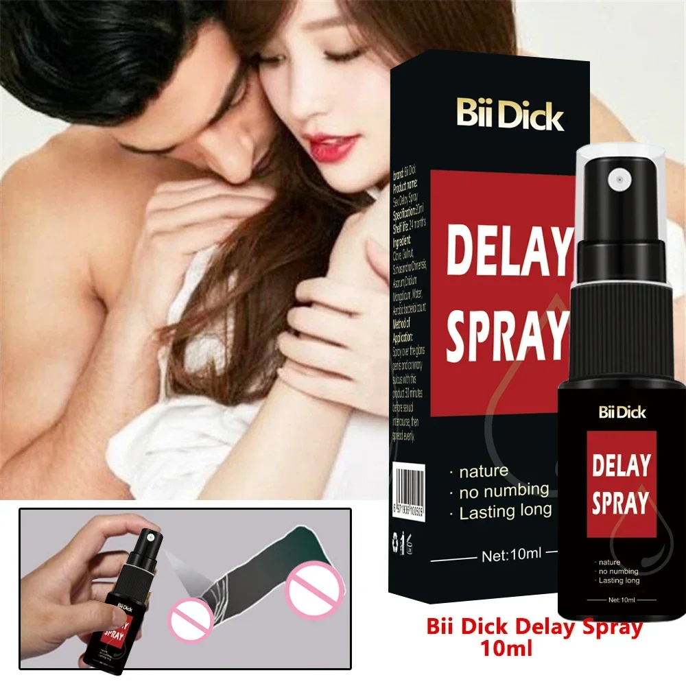 4 pz 10ml Stud 100 Sex Spray potenti prodotti di ritardo del sesso estensore del pene Anti eiaculazione precoce ingrandimento del pene prolungare