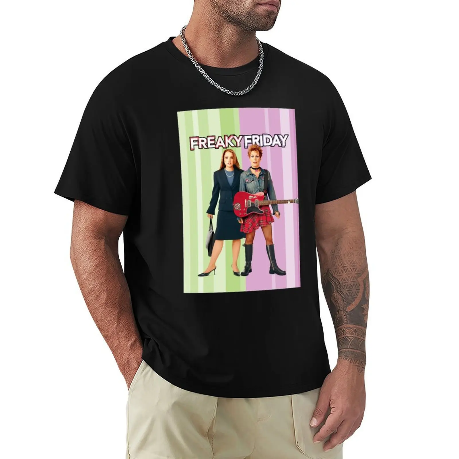 

Mens Funny Freaky movie friday T-Shirt customizeds shirts graphic tee t shirt for men