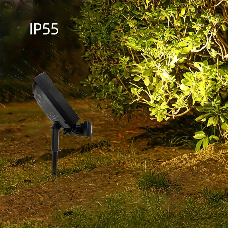 Smart Garden Smart Fence - مصباح حديقة شمسي ذكي LED مع