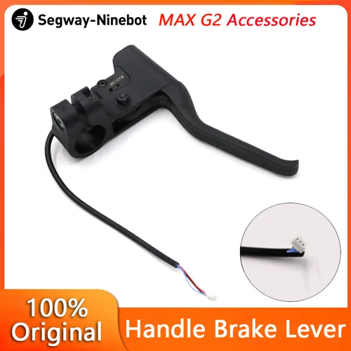 Palanca de freno de mango Original para Ninebot de Segway Max G2 G65 Scooter Eléctrico KickScooter piezas de montaje manual Accesorios
