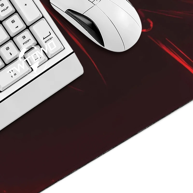 Red Sun Japanese Samurai Mouse Pad Gamer XL Custom New HD Computer Mousepad XXL Desk Mats Office Desktop Mouse Pad