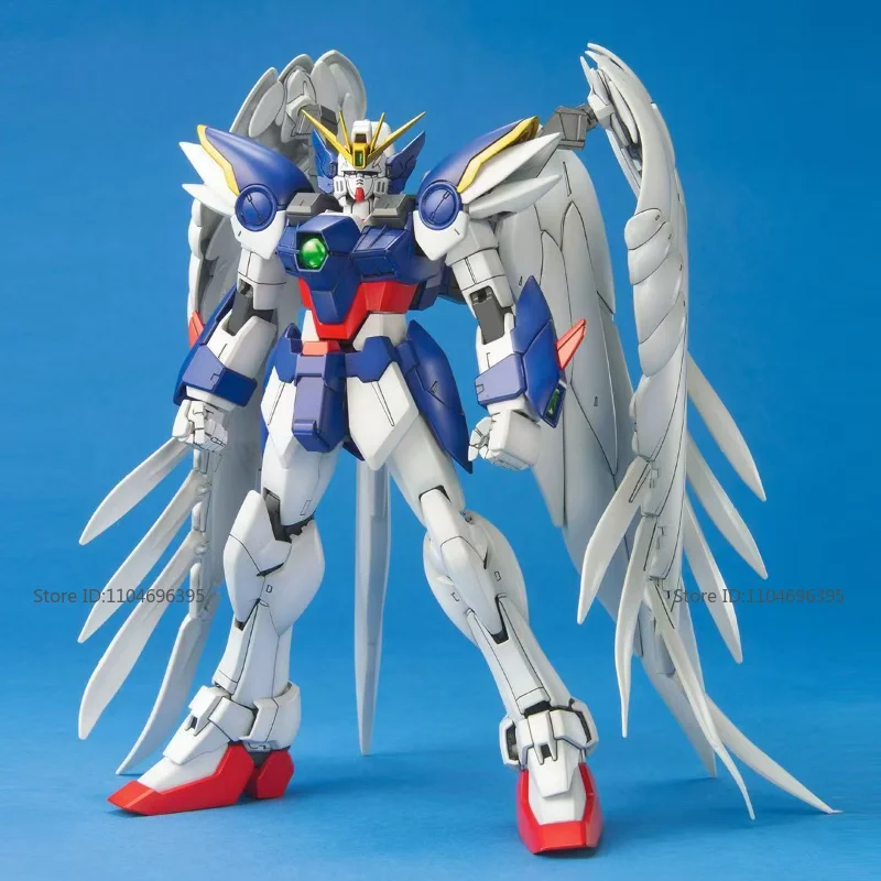 Novo em estoque bandai modelo brinquedos asa valsa infinita montagem original mecha anime figuras quebra-cabeça feriado popular boneca presente