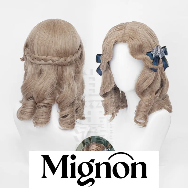 Identity V Sculptor Clara Cosplay Wig Simulation Scalp Top Deduction Star Purple Skin Halloween Gift