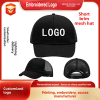 Custom Embroidered Logo Cap Unisex Mesh Cotton Baseball Cap DIY Picture Printed Summer Sun Hat for Men And Women