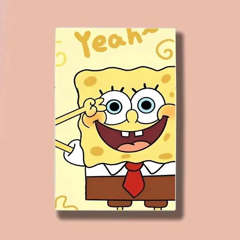 Cute SpongeBob Cigarette Case Cartoon Plastic Cigarette Holder Box for 20 Thick Cigarettes Portable Cigarette Storage Container - view 4