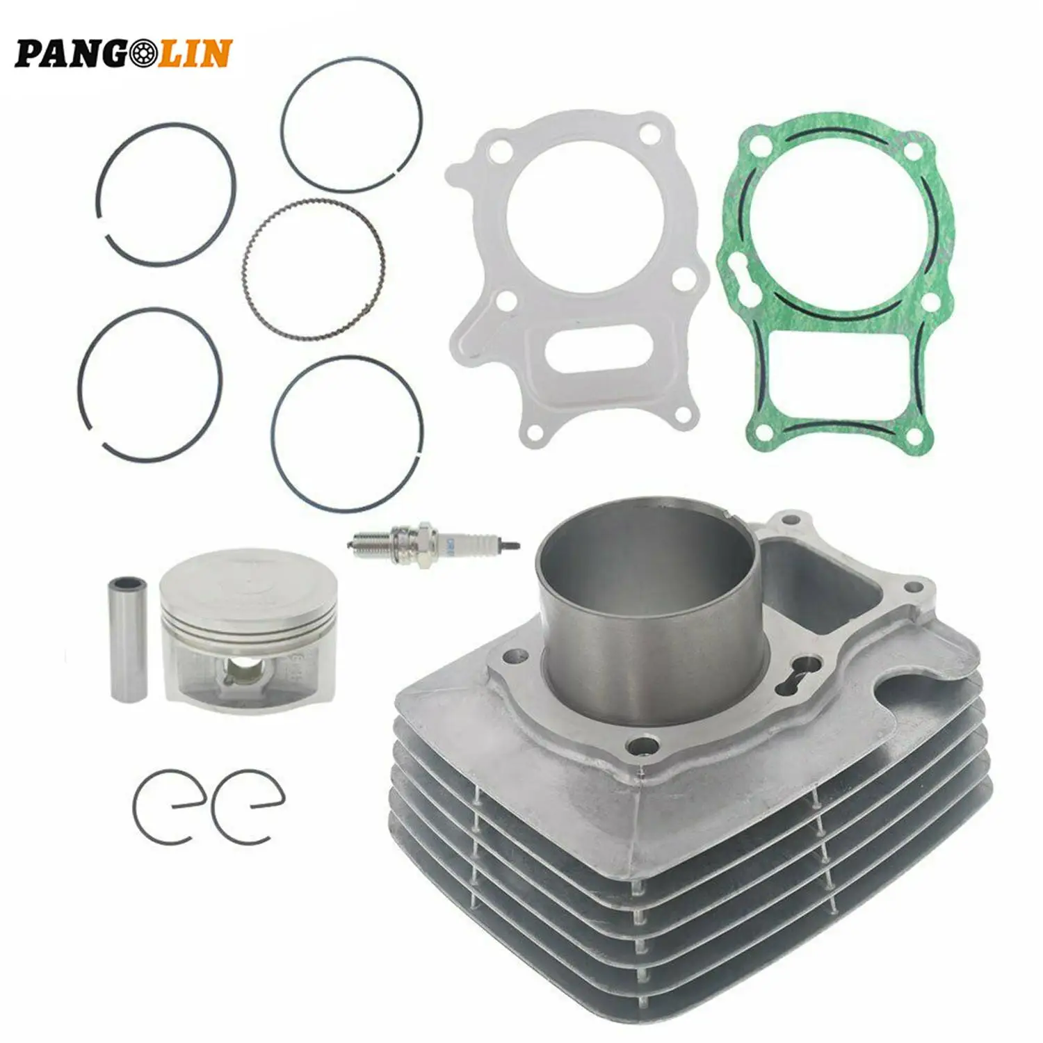 Cylinder Piston Ring Set Cylinder Piston Gasket Top End Rebuild Kit For Honda TRX250TE TRX250 Te Recon 250 2X4 2002-14 Standard