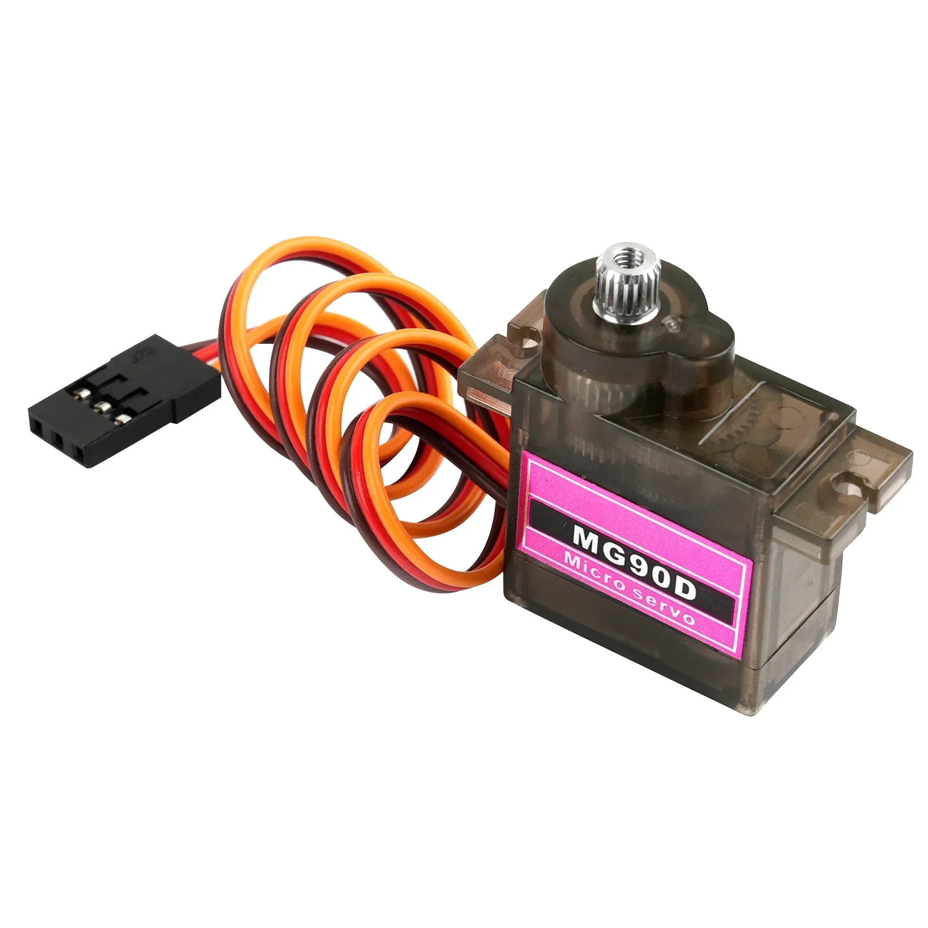 9g micro digital servo MG90D 4.8-6.0V without mechanical limit aluminum gear brush motor