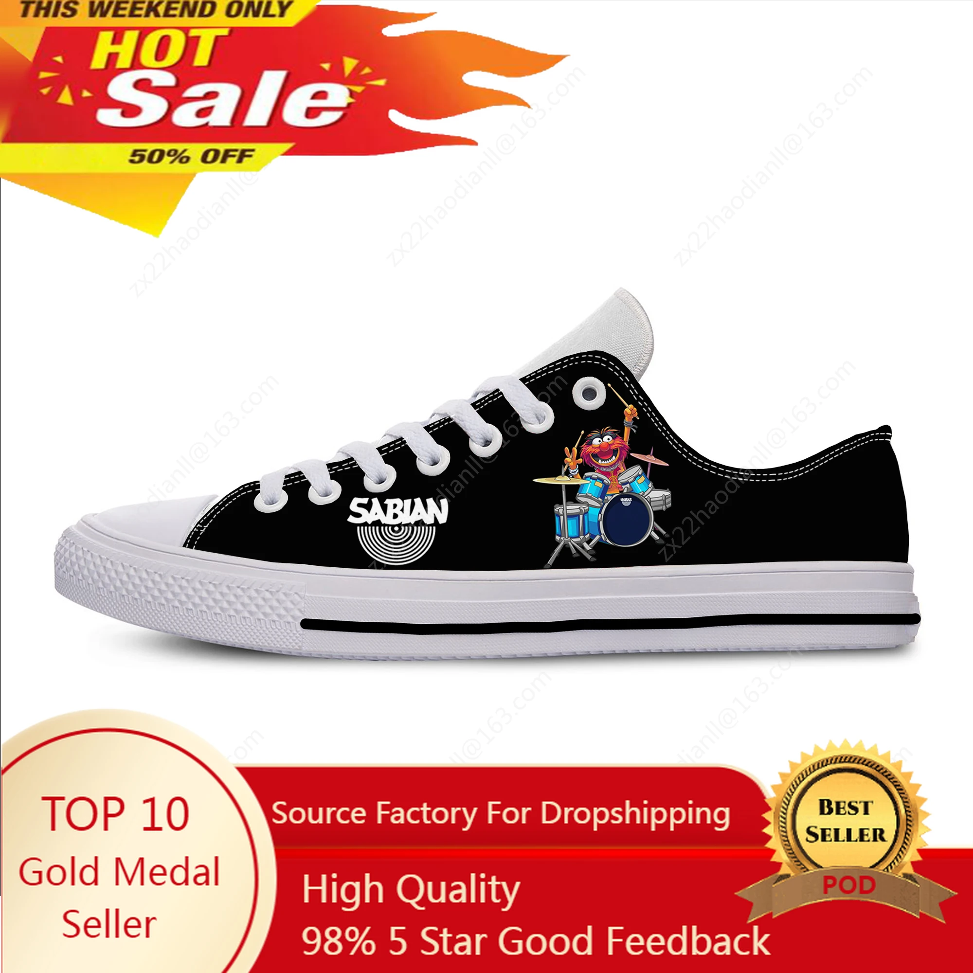 

Animal Low Top Sneakers Mens Womens Teenager Casual Shoes The Muppet Show Canvas Running Shoes 3D Print Lightweight shoe