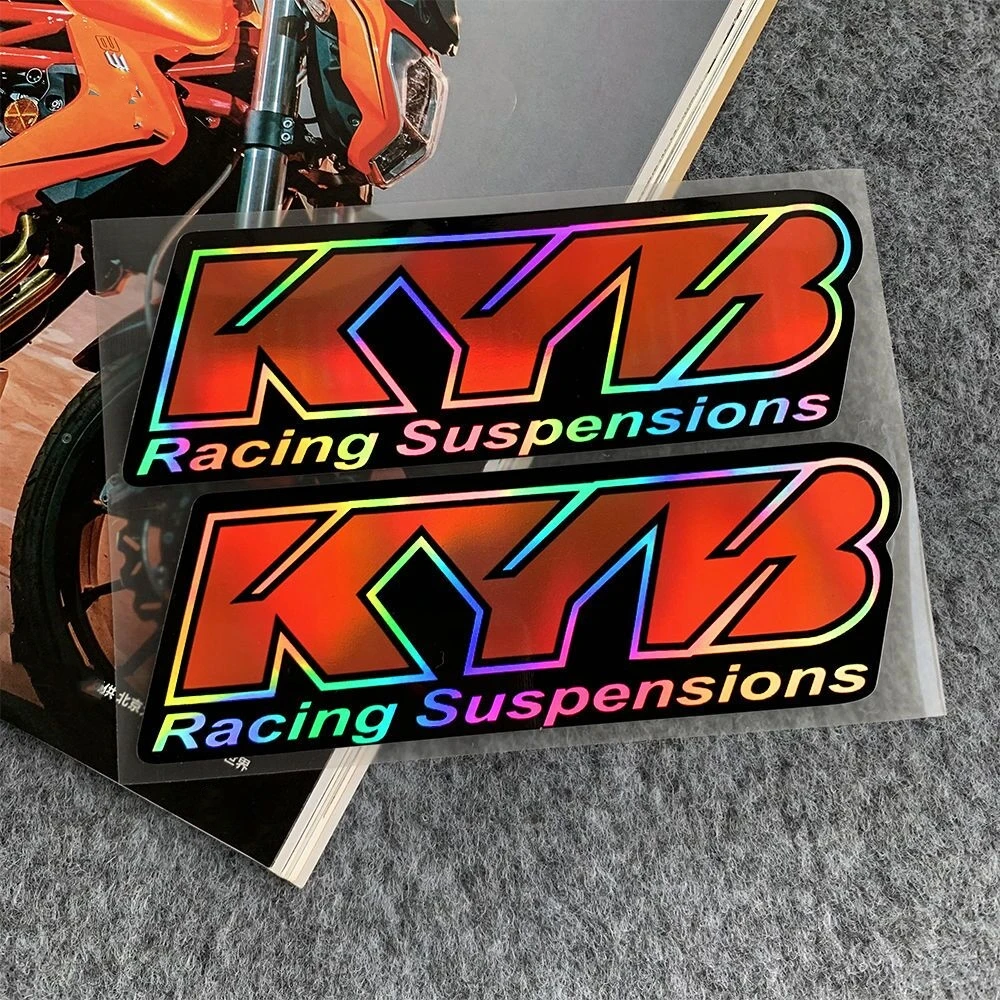 Reflective Motocross Motorcycle Sticker Fork Kyb Wp Suspension Showa Decals  For HONDA motorcycle