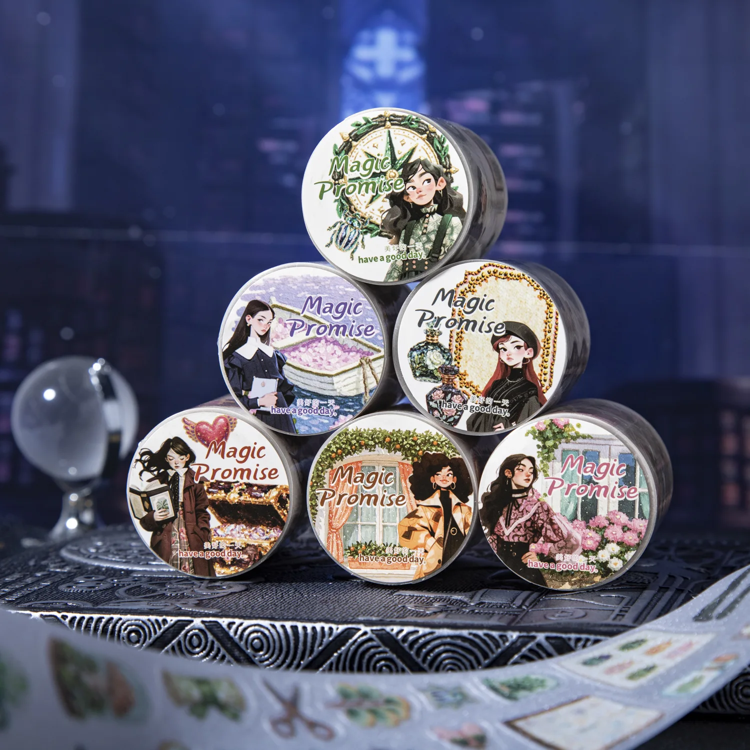 

1 шт./1 лот, декоративные клейкие ленты, соглашение, скрапбукинг, сделай сам, бумажные наклейки для скрапбукинга