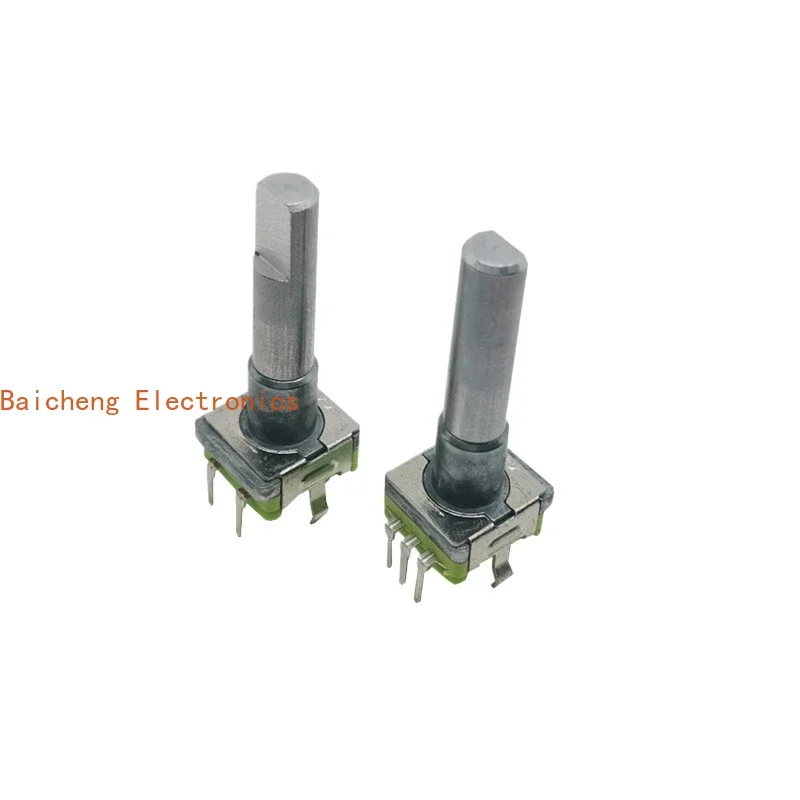 10PCS  left and right reset encoder car volume without band press handle rotation returns to the original position shaft 24mm