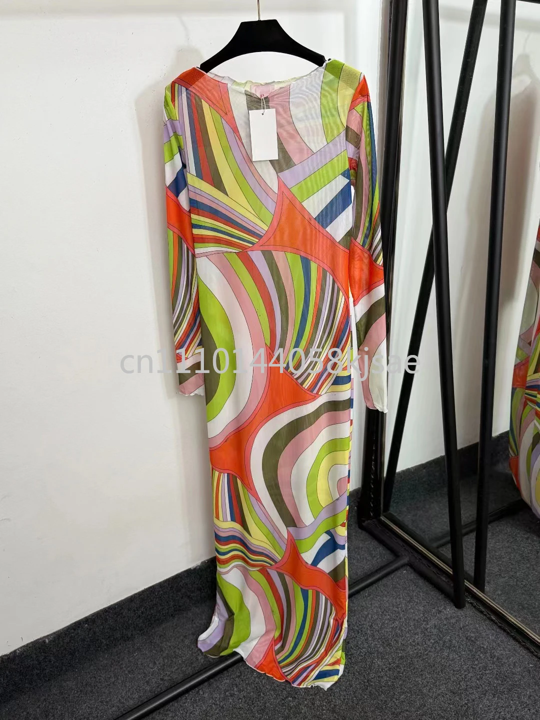 

Пляжные платья с вырезами, женские сетчатые платья с фирменным логотипом, пляжная одежда