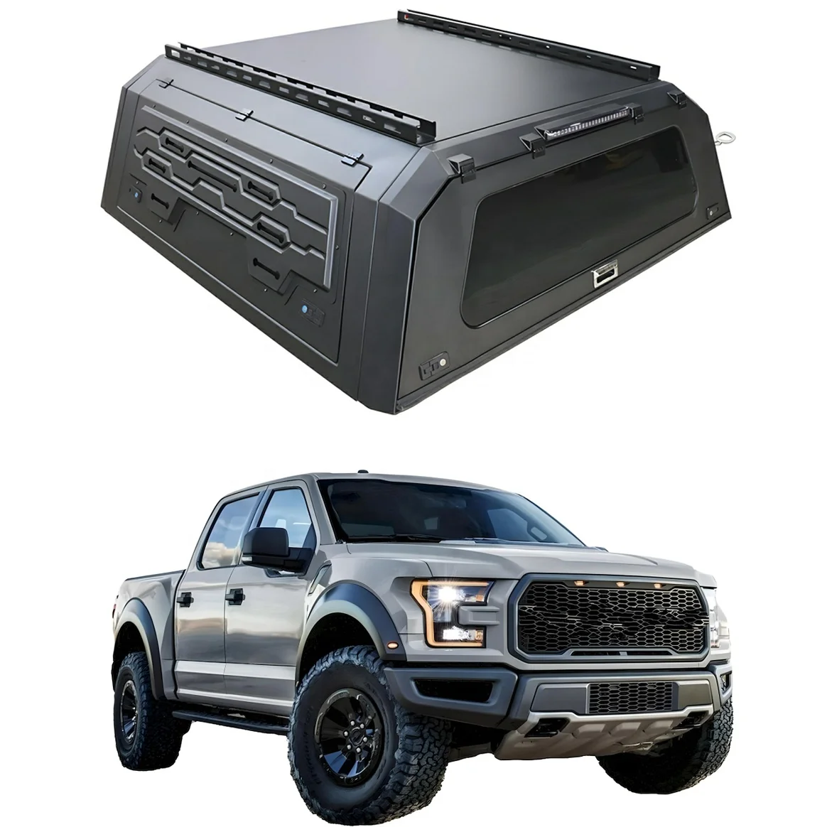 

Lightweight aluminum truck canopy camperpickup Hardtop Topper Canopy for Ford F150 Ranger Pickup