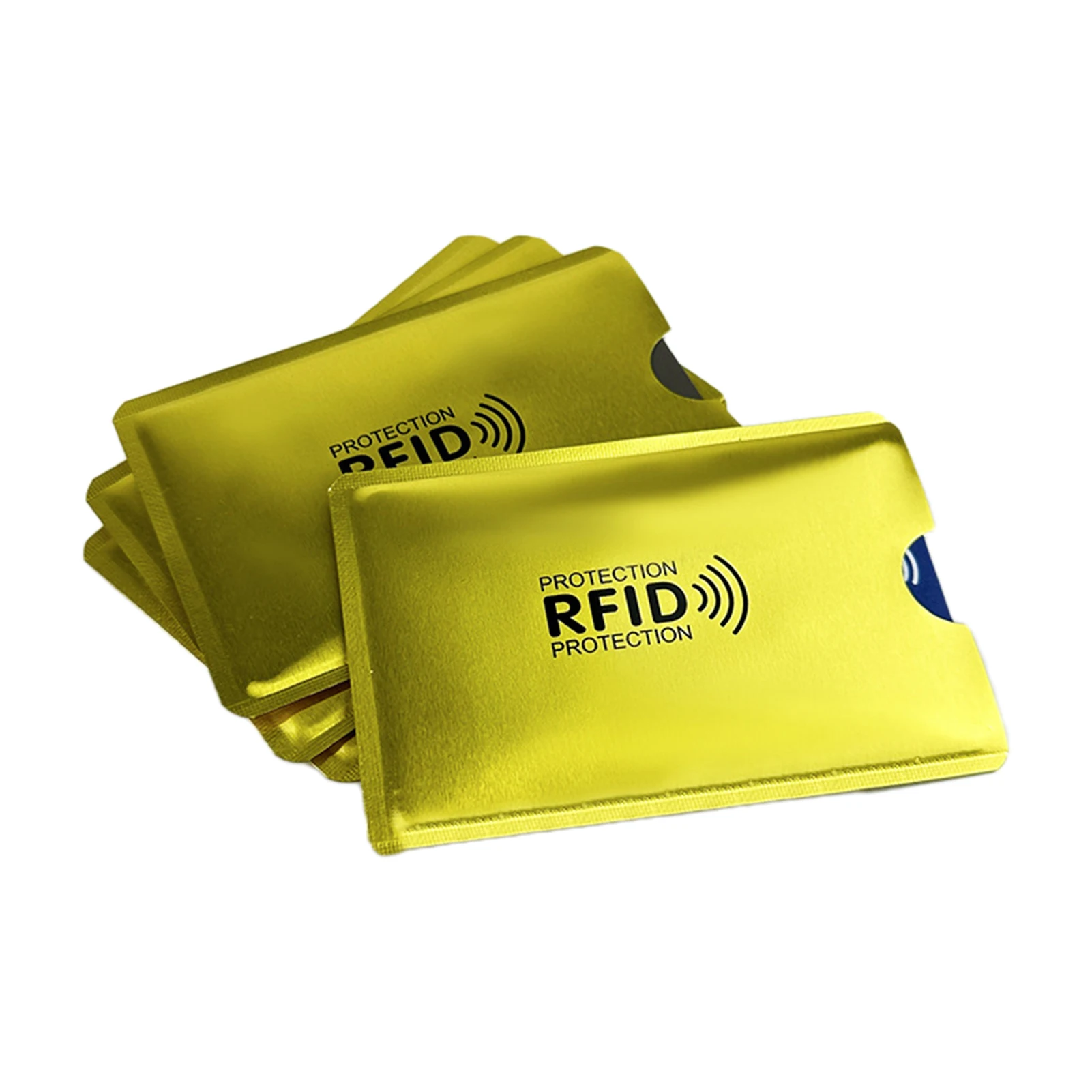 Buste portatili con blocco RFID Protezione per carte di credito multicolore Proteggi le tue carte dal furto elettronico