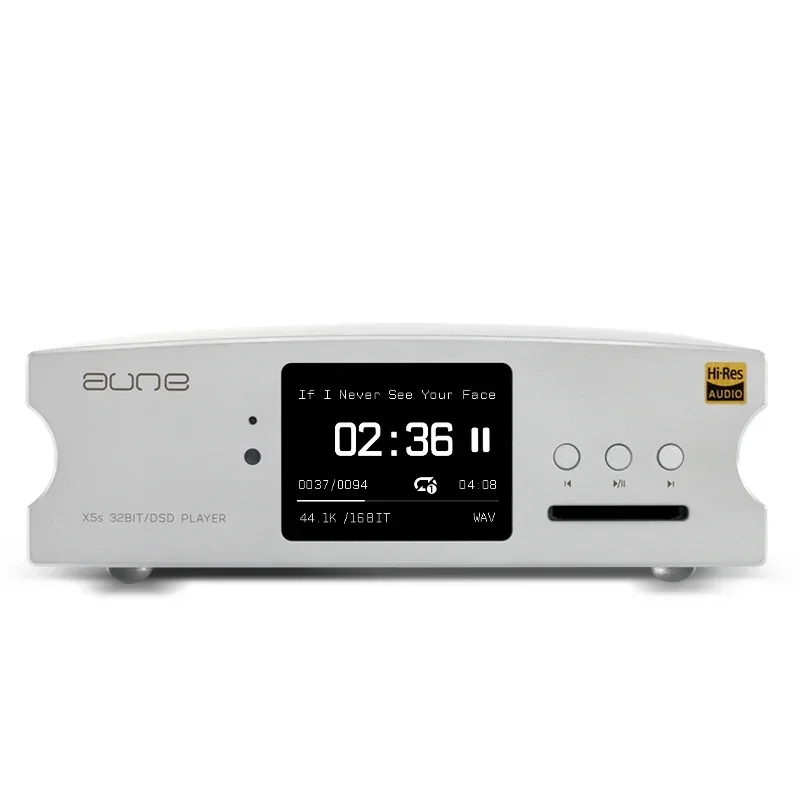 AUNE X5S 8th Hifi مشغل الصوت الرقمي فك AK4490 DSD USB DAC مكبر للصوت DSD512 32bit/768K