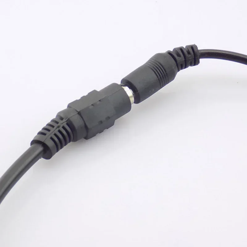 12V DC enchufe divisor de corriente 1 hembra a 2 3 4 5 6 8 Cable CCTV Cable de cámara accesorios CCTV adaptador de fuente de alimentación 2,1*5,5mm