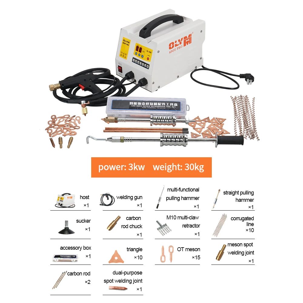 car dent repair with meson welding pulling function machine