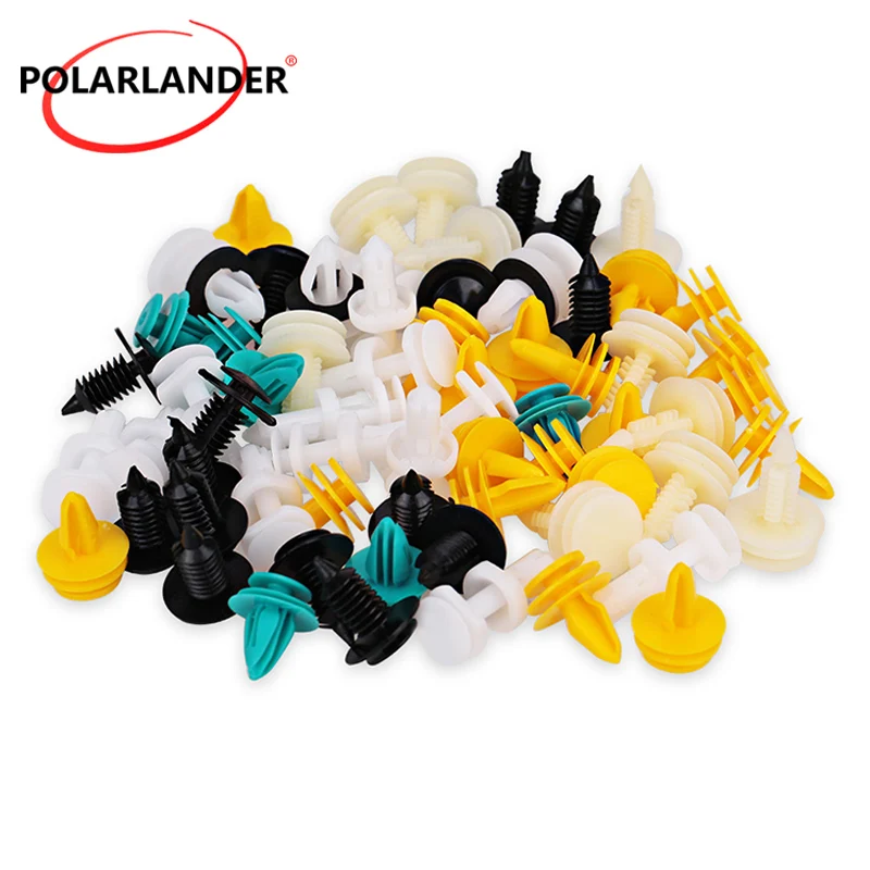 1. Auto Fastener Clips 210Pcs Mixed Plastic Push Rivet Box Set Car Bumper Fender Door Panel Clamp Replacement for Various Cars