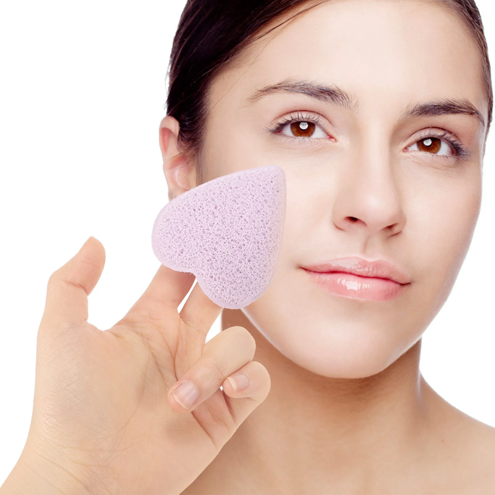

Exfoliating Sponge for Face Gentle Deep Clean Removes Impurities Thickened Design Facial Cleaning Wash Tool Face Sponge