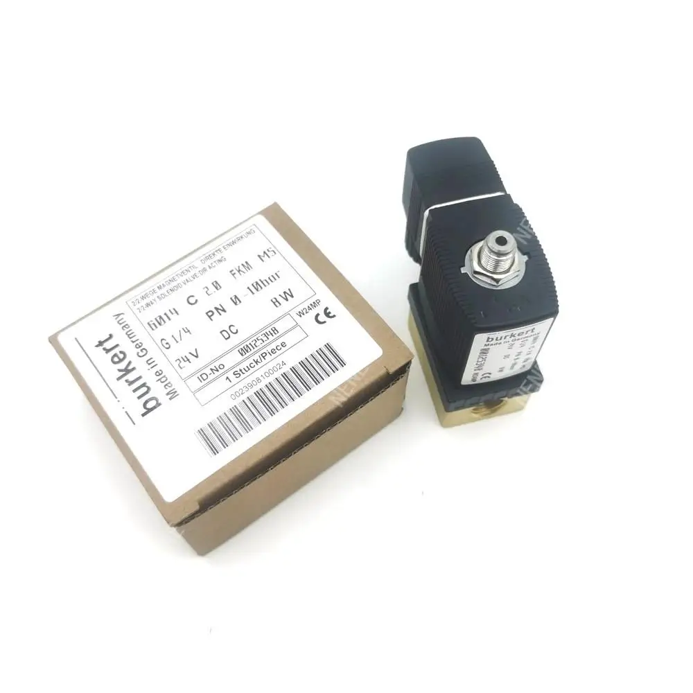 Burkert 00125357 Solenoid Valve 6014D Normally Opened 00125358 00125360 G1/4 DC24V AC24V AC220V