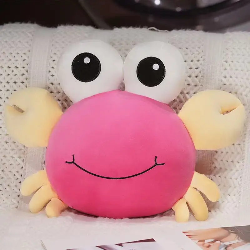 30/50cm New Simulated Clown Fish Turtle Doll Crab Stuffed Plush Toy Cartoon Anime Cute Children's Birthday Gift Fun Doll