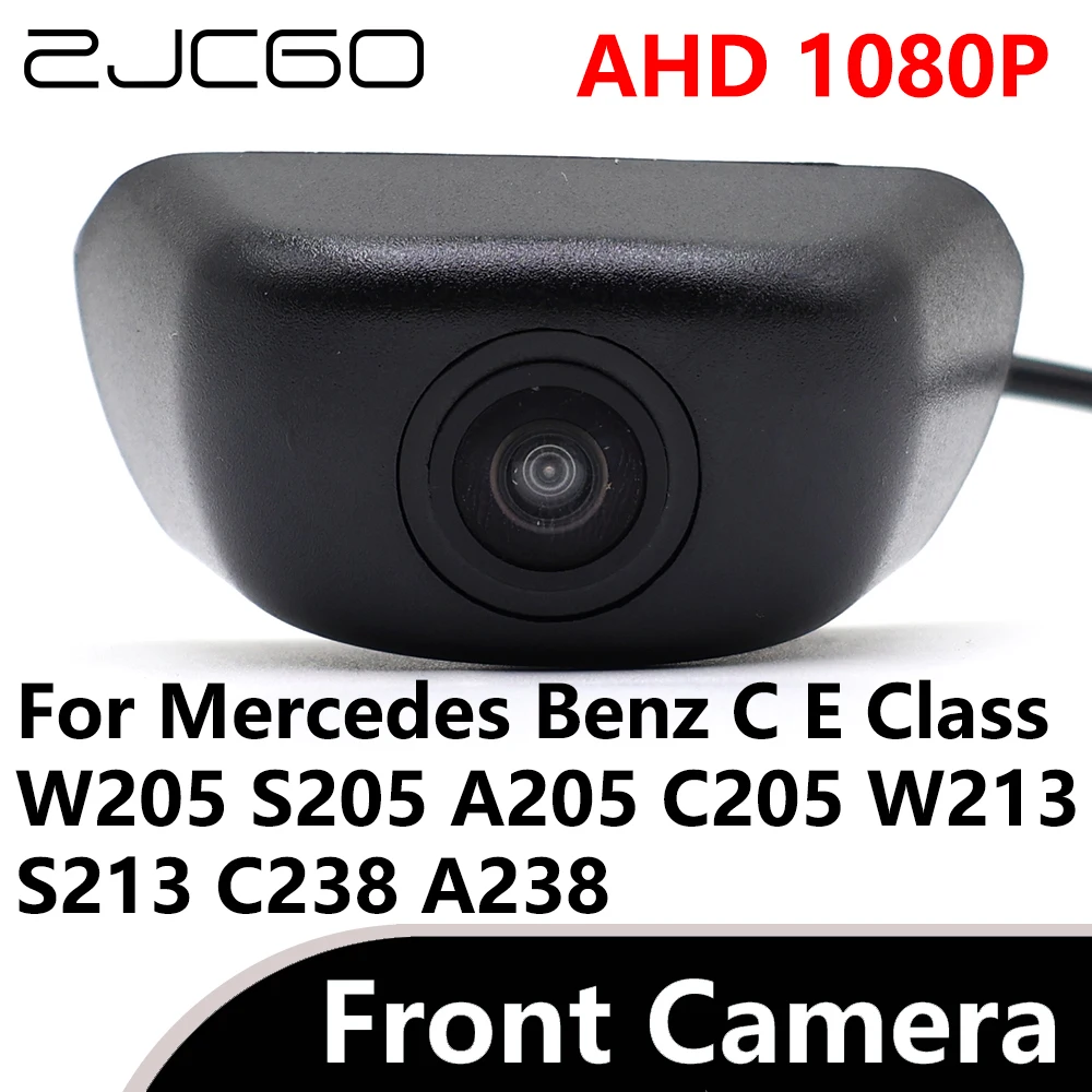 

ZJCGO AHD 1080P CVBS 170° Car Parking LOGO Front View Camera for Mercedes Benz C E Class W205 S205 A205 C205 W213 S213 C238 A238