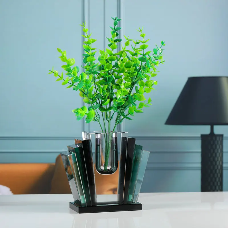 Modern Simple Crystal Vase Decoration