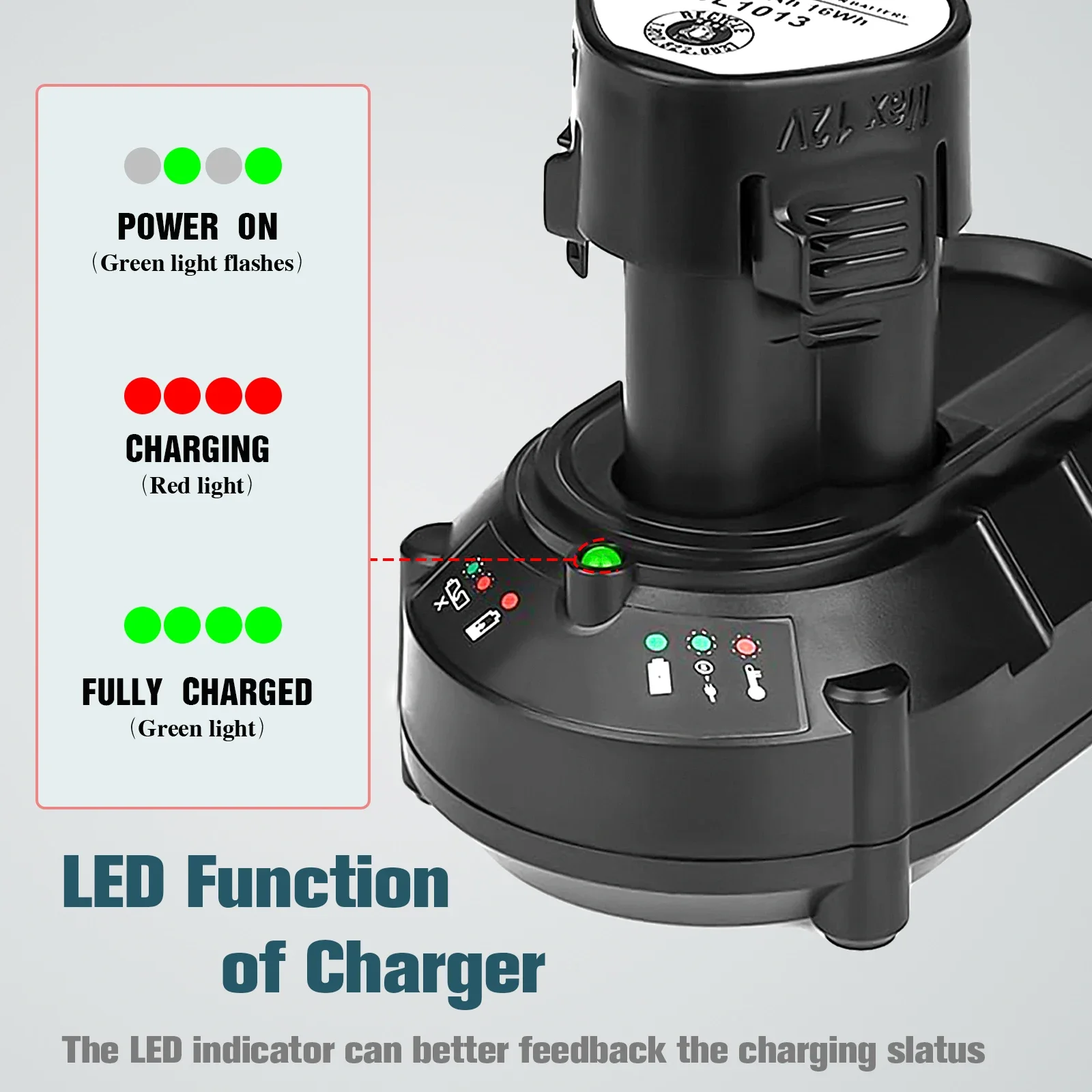 DC10WA Li-ion Replacement Battery Charger for Makita 10.8V 12V BL1013 BL1014 Electric Drill Screwdriver Power Tool Charger