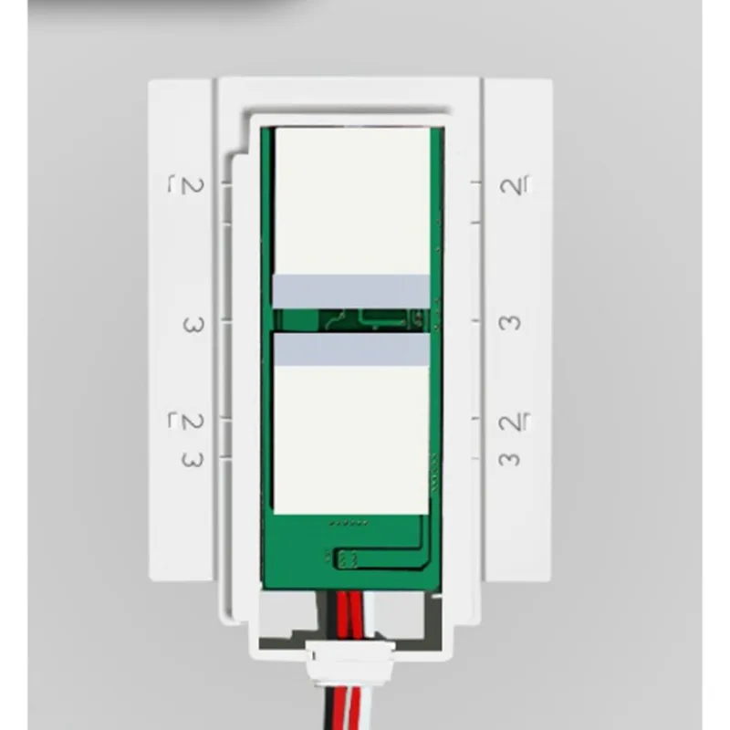 T23C Bathroom Mirror Controller Integrated Time Temperature Lamp Sensor Dimmer 5A 12-24V Switch LED Light Switch