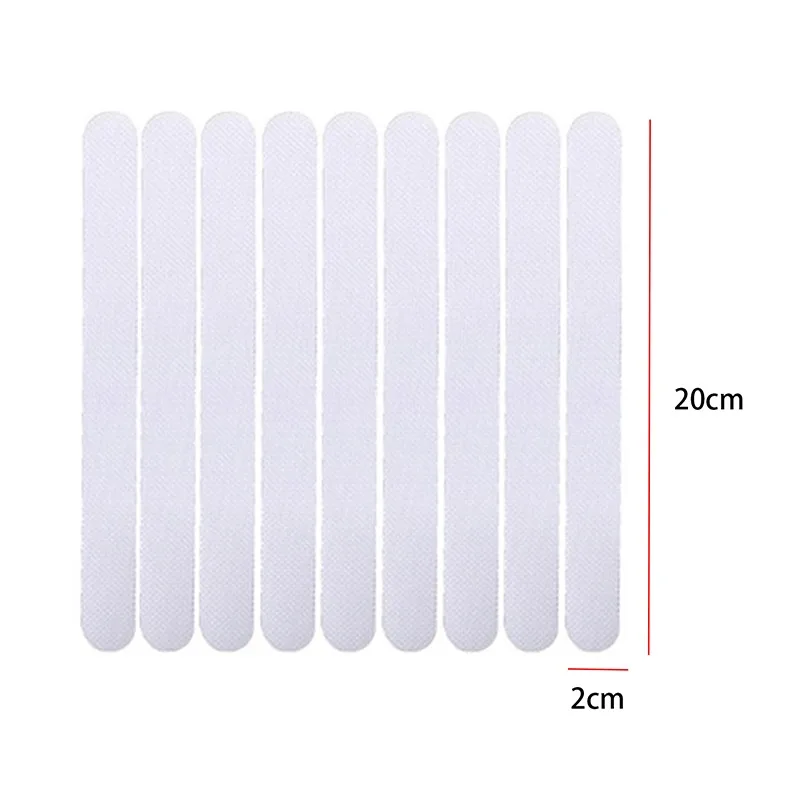 5/24 Pcs Anti Slip Strips Transparent Shower Stickers Bath Safety Strips Non Slip Strips for Bathtubs Showers Stairs Floors images - 6