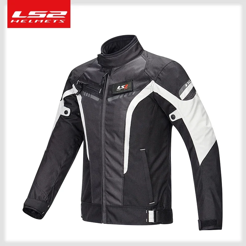 LS2 Winter Motorcycle Jacket Male Motorcycle Racing Rally Suit Four Seasons Universal Waterproof Windproof Motorcycle Travel