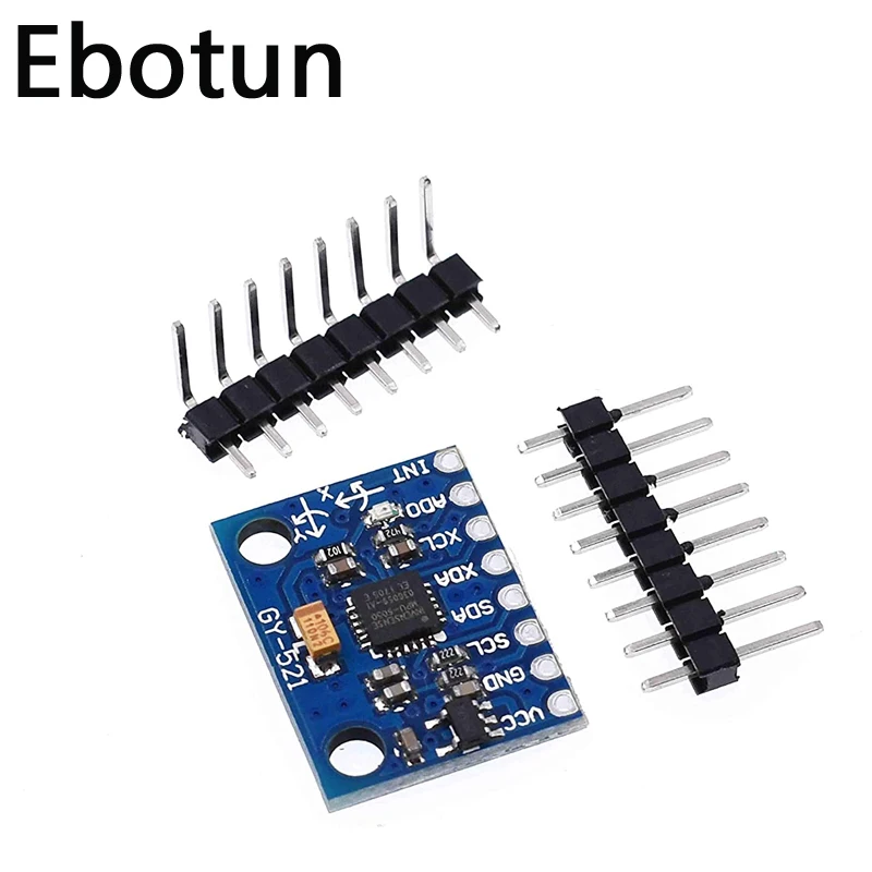 For GY-521 GY521 GY 521 MPU-6050 MPU6050 MPU 6050 Sensor Module 3 Axis Analog Gyro Sensors Accelerometer for Arduino