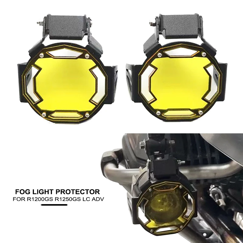 Protector de luz antiniebla para motocicleta, cubierta protectora de lámpara Shiled para BMW R1200GS R1250GS LC R1200 R1250 GS ADV Adventure 2013-2023 2022