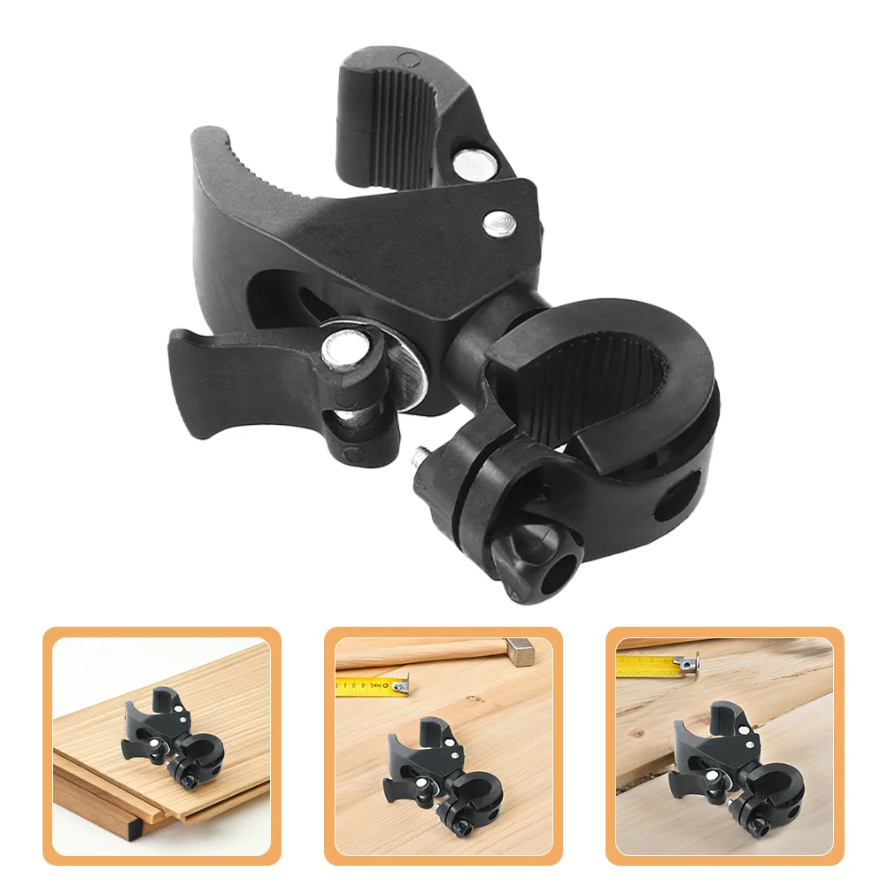 

2 Pcs Bike Light Stand Flash Mounting Bracket Flashlight Clip Holder Adapter Bicycle