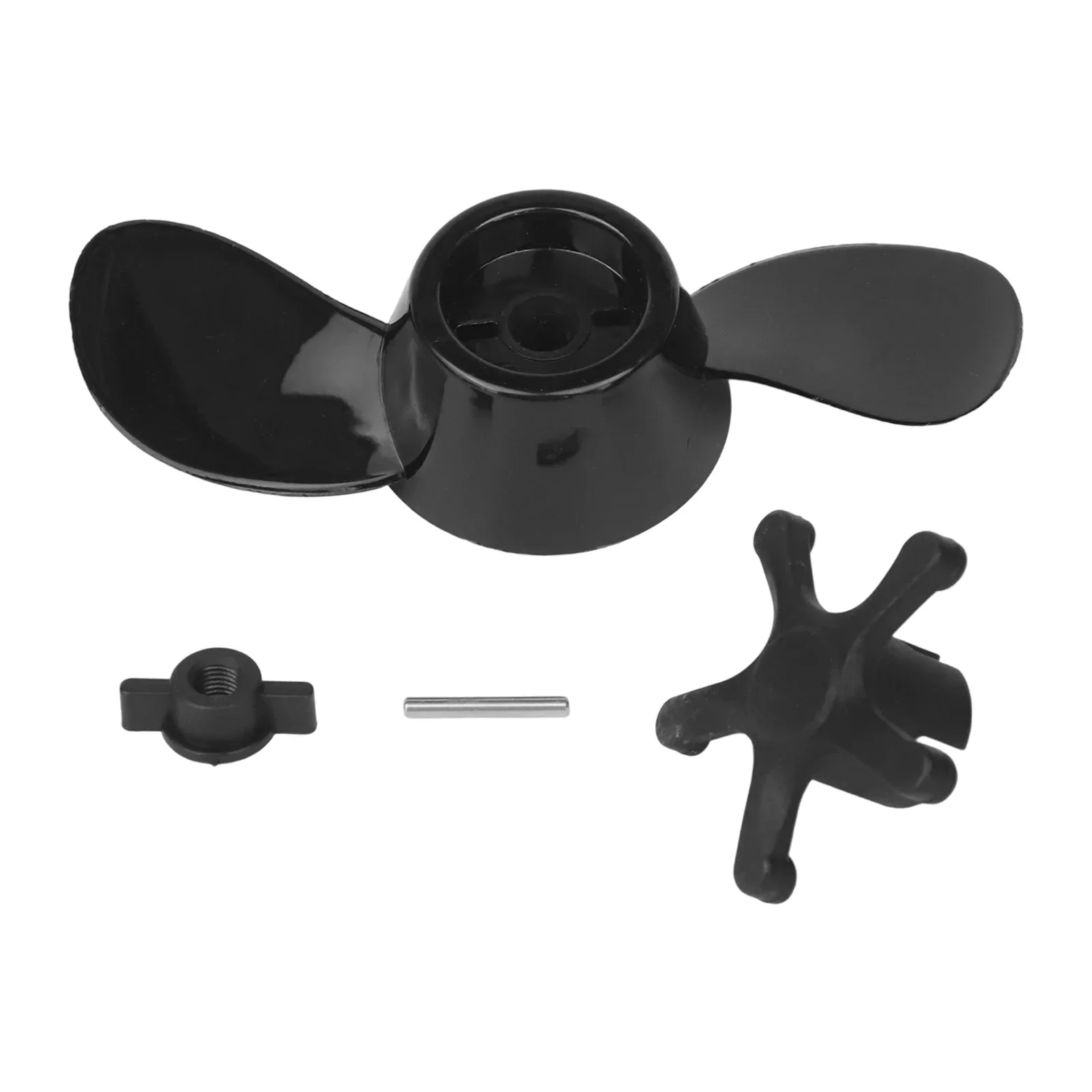High Efficiency Propeller Electric Trolling Motor Parts Three-Blade Design Versatile Compatibility Accessory Boating Accessories