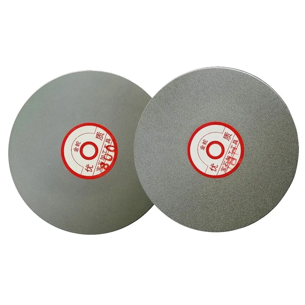 

1PCS 8 Inch 200MM Single Side Diamond Coated Flat Lap Wheel Polishing Wheels Jewelry Grinding Polished Disc 60-3000 Grit