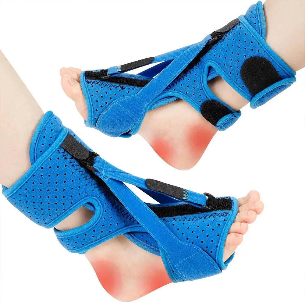 

1pcs Drop Foot Brace for Walking Stretching Plantar Arch Compression Adjustable Ankle Foot Orthosis Brace Support L8Z6