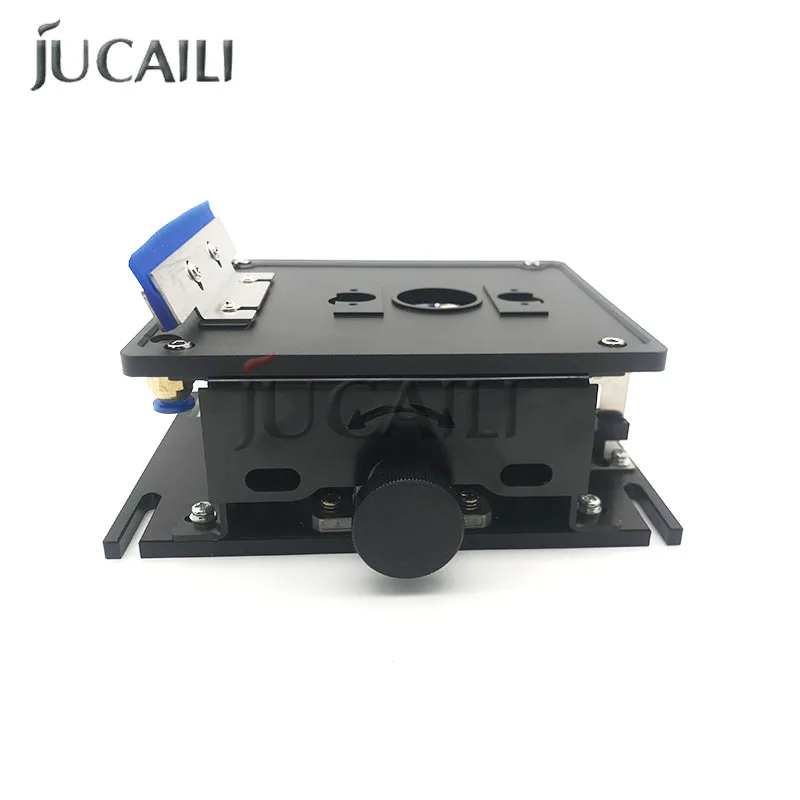Jucaili For XP600/DX5/DX7 Large Format Printer DTF Printer Single Head Aluminum Alloy Cap Station Pump Assembly Ink Stack