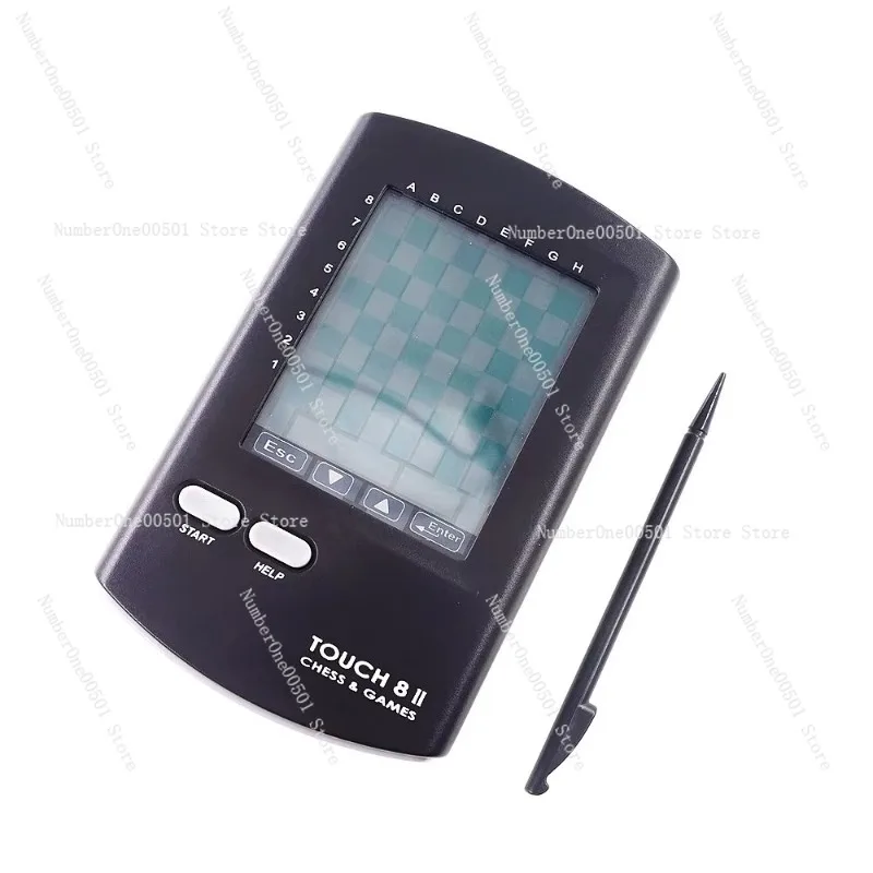 

Smart Electronic Chess Set Portable 8-in-1 Board with AI Opponent for Human-Computer Play EU Compatible