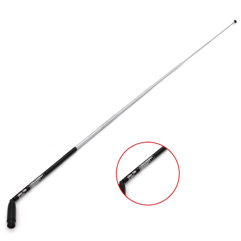 5X SRH789 SMA Male 95-1100Mhz Foldable Telescopic Antenna