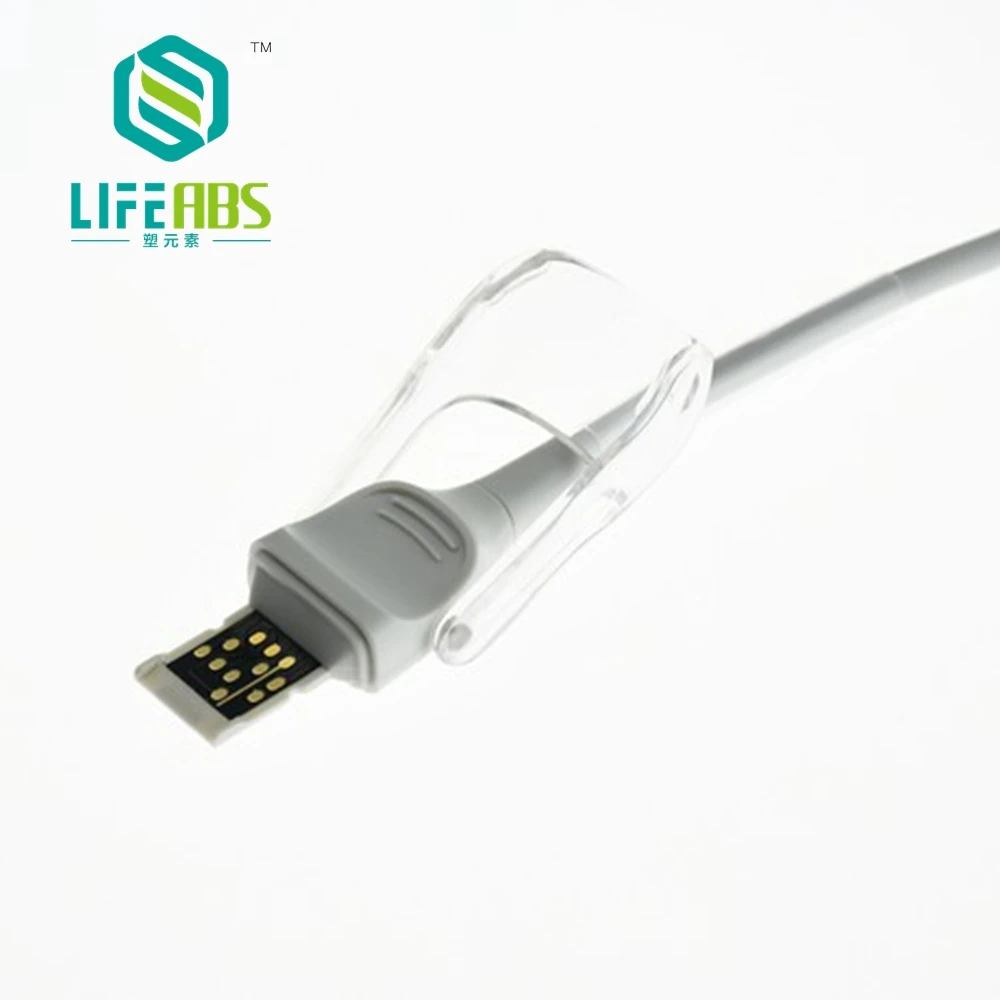 

Child Finger Clip Ear Clip Silicone Long Cable Reusable Oxygen Spo2 Sensor for masio RAD 97